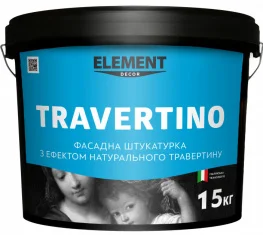 Декоративная штукатурка Element TRAVERTINO 15 кг