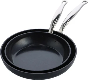 Фото набор сковородок greenpan barcelona pro, 24и28 см, с керамическим покрытием (cc005336-001)