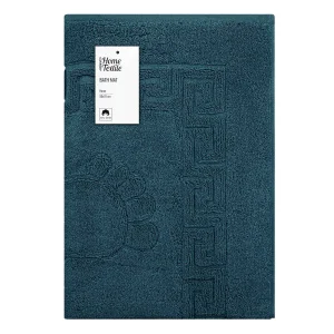 Килимок-рушник для ніг Ardesto Home махровий смарагдовий 50х70см (ART2557EM)