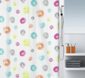 Шторка для ванної Spirella Brush polyester 180x200см (10.16273)
