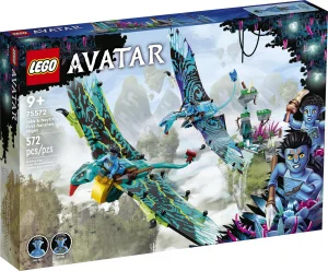 Фото конструктор lego avatar первый полет джейка и нейтири на банши 572 детали (75572)