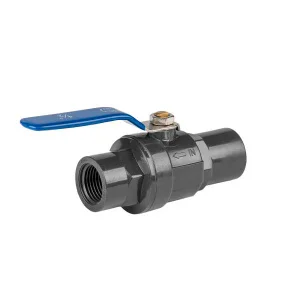 Кульовий кран BRADAS PVC PN10 3/4" (DSRA10V1SF34F34SS)