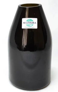Ваза Mazhura скляна 17см, d9см (mz708246)