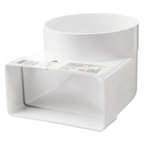 Коліно Vents 55x110x100мм (521)