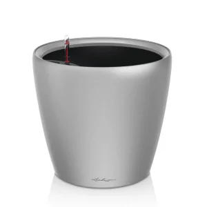 Фото умный вазон lechuza classico premium ls 50 серебристый 40л (16108)