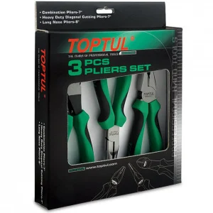Набір пасатижів Toptul 3шт (GAAE0304)