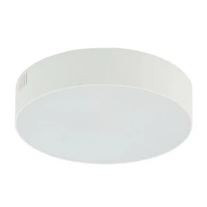 Фото светильник nowodvorski lid round led 25w, 3000k white 10403)