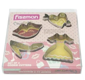 Набір формочок для печива Fissman Girl 4 предмети (8568)