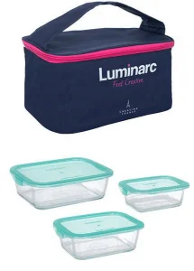 Набір контейнерів харчових Luminarc Keep'n Box 3 предмети (6634P)