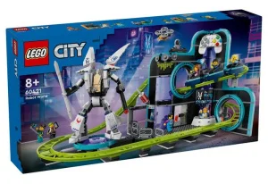 Фото конструктор lego city парк развлечений мир роботов 286 деталей (60421)
