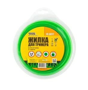 Жилка для тріммера MasterTool коло 2,00ммх112м (19-0011)