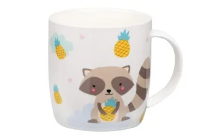 Фото чашка ardesto cute raccoon 350мл (ar3415)