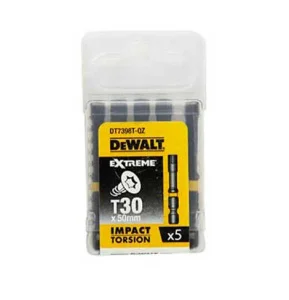 Набір біт ударні DeWALT IMPACT TORSION Т30 50мм 5шт (DT7398T)
