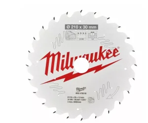Диск пиляльний по дереву Milwaukee 210х30х1,9мм (4932478095)