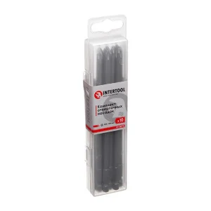 Комплект біт Intertool до викруток 10шт (VT-0073)