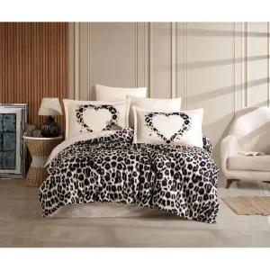 Комплект постільної білизни Hobby Exclusive Sateen Aura бежевий 200x220см євро (179516)