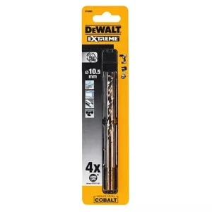 Свердло по металу DeWALT EXTREME INDUSTRIAL COBALT HSS-CO 10,5x84x133мм (DT4965)