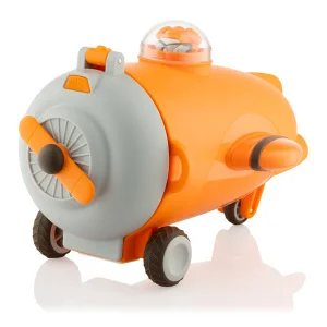 Фото бутылка для воды ardesto plane 550мл оранжевая (ar2255ro)