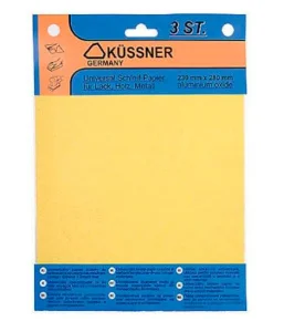 Шкурка шліфувальна Kussner PS30/120 230х280мм 3шт (1030-302412)
