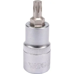 Головка торцева з бітою YATO TORX 1/2" T40 55мм (YT-04314)