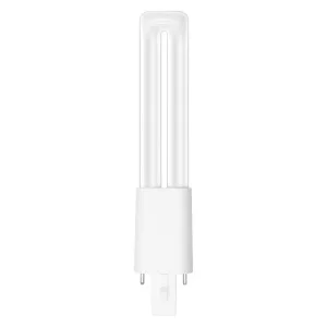 Фото энергосберегающая лампа osram dulux s 7w/840 g23 (10032615)
