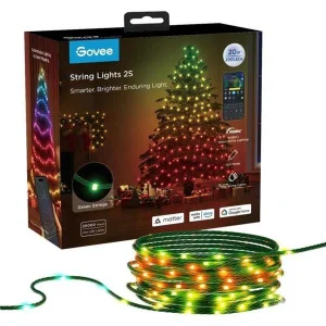 Фото гирлянда smart led govee h80c4 christmas string lights 2 20м (h80c4c41)