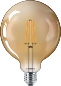 Фото лампочка philips cla ledbulb d 8-50w g120 e27 822 gold 929001896102