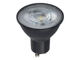 Фото лампа светодиодная nowodvorski reflector led dimmable 7w 3000k gu10 r50 angle 50 black (10995)