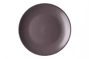 Тарілка десертна Ardesto Lucca Grey brown 190мм (AR2919GMC)