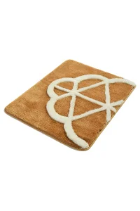 Фото коврик для ванной chilai home sofya karamel 50x60см (ch_110069505)