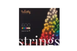 Фото гирлянда twinkly smart led strings rgbw 600 gen ii ip44 48м (tws600spp-beu)