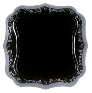 Тарілка Luminarc AUTHENTIC SILVER BLACK 260 мм обідня