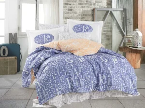 Комплект постільної білизни HOBBY Poplin Dream ліловий 160x220см півтораспальний (42909_1,5)
