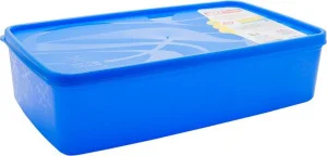 Фото бокс для морозильной камеры irak plastik alaska синий 26,5x15x7см 2,1л (5510)