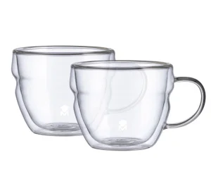 Набір чашок MasterPro Mixology з подвійними стінками 380мл 2 предмети (BGMP-20207)