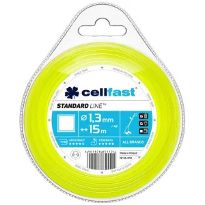 Волосінь для тримера Cellfast квадратна 1,3мм/15м (35-010)
