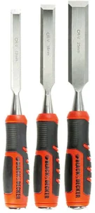 Набір ударних стамесок BLACK+DECKER 3 шт 12 18 25 мм BDHT0-16147