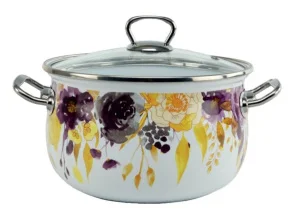 Каструля Gusto Premium Акварель GT-T-218-W 18см 3,1л (96324)