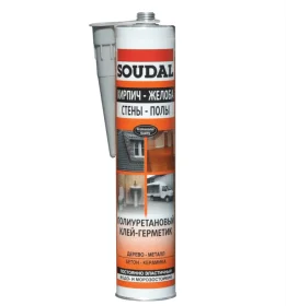 Герметик полиуретановый Soudal Sealant коричневый 290мл (000020000000073104)