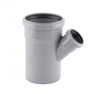 Трійник внутрішньої каналізації TA Sewage 110х50х110мм 45° (TASTRPP4511050)
