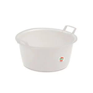 Таз Stefanplast білий 40см 15л (28403)