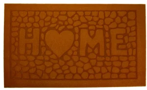 Фото коврик придверный izzihome parga kahve tas home 40x75см (103prkhth1909)