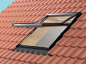Вікно мансардне Roto Designo WDF R79 H N WD AL 05/07 дерево