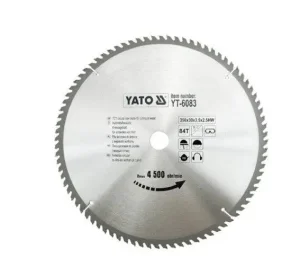 Диск пиляльний победітовий по дереву Yato 350х30х3,5х2,5мм 84 зубці (YT-6083)