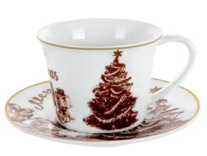 Набір чайний Lefard Merry Christmas 250мл 2 предмети (924-744)