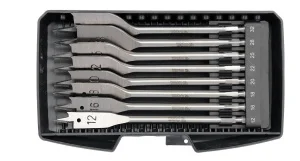 Свердла перові по дереву Yato HEX-1/4“ d12-32мм L152мм 8шт (YT-3259)