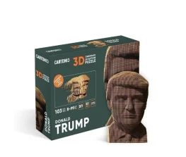 Фото картонный конструктор cartonic 3d puzzle donald t (cartmtrp)