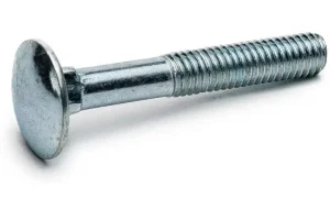 Болт меблевий Strong DIN603 цинк білий М8x80мм 6шт (2149082)