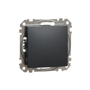 Кнопка Schneider Sedna Design SDD114111 чорний