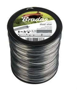 Волосінь для скошування BRADAS RIPPER DUAL зірка 2,4ммх481м (ZRG2425KG)